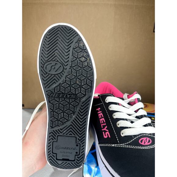 Heelys  He100760h Women's 6 Black White pink - Picture 3 of 6